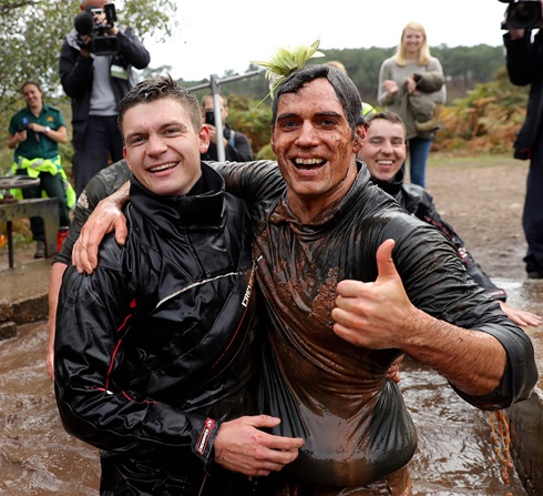 Superman Henry Cavill Royal Marines Commando Challenge