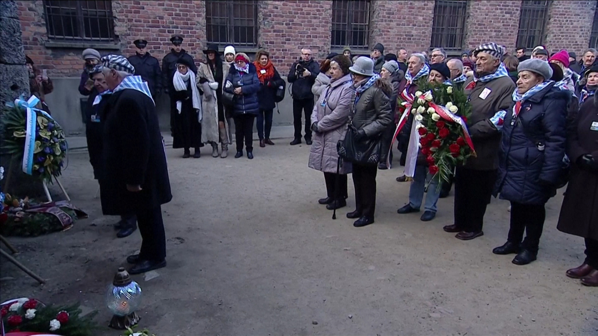 Survivors of Auschwitz return to camp for 75th anniversary 270120 CREDIT REUTERS STRICTLY NO REUSE AFTER 30 DAYS