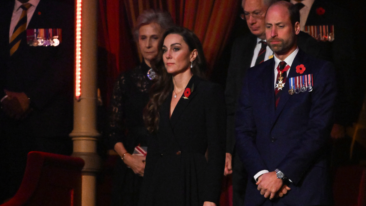 The Prince and Princess of Wales and the Duke and Duchess of Gloucester attending the annual Royal British Legion Festival of Remembrance at the Royal Albert Hall in London (Picture: PA)