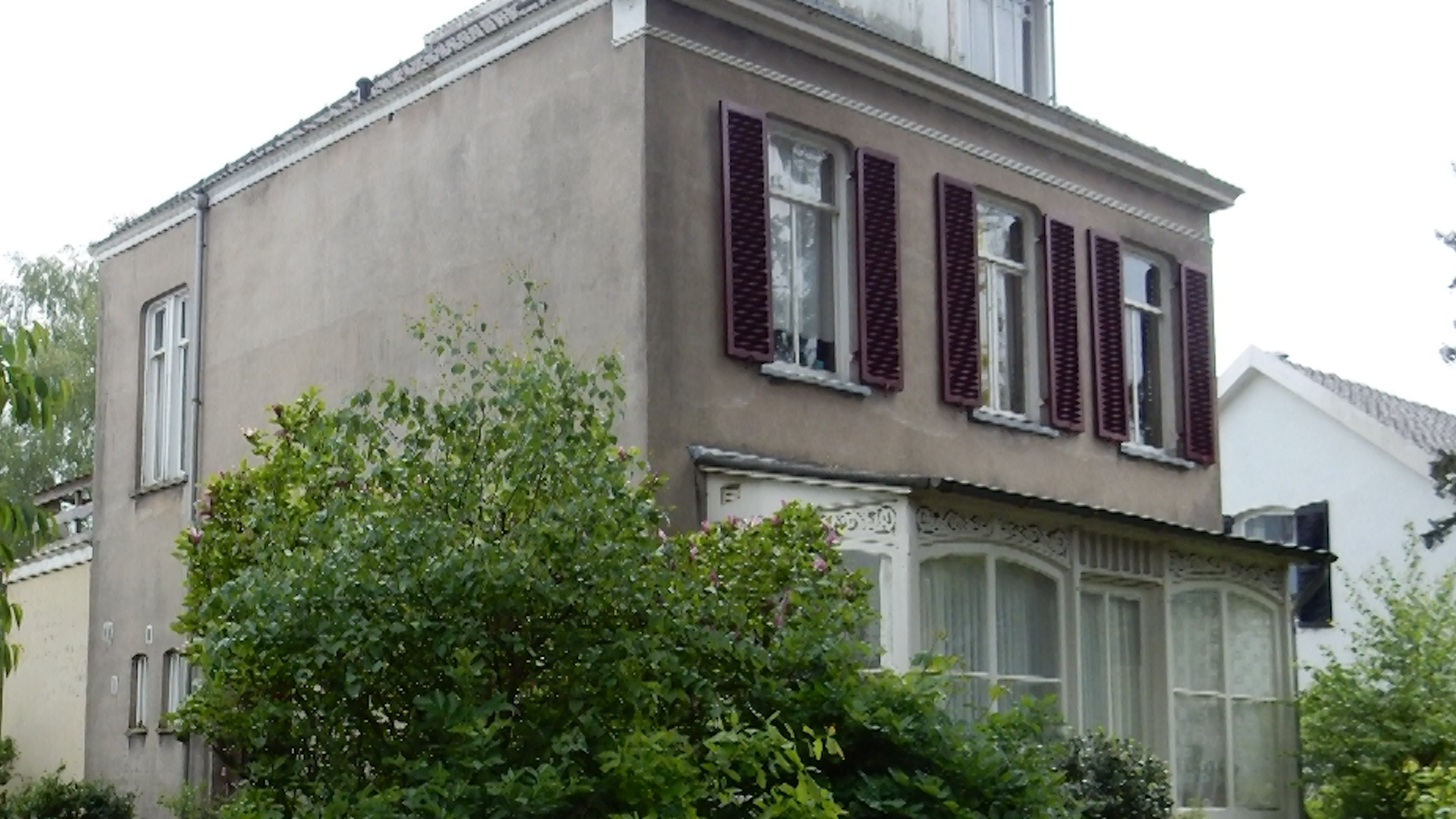 The house in Annastraat where Private Albert Willingham died (Picture: Dilip Sarkar).
