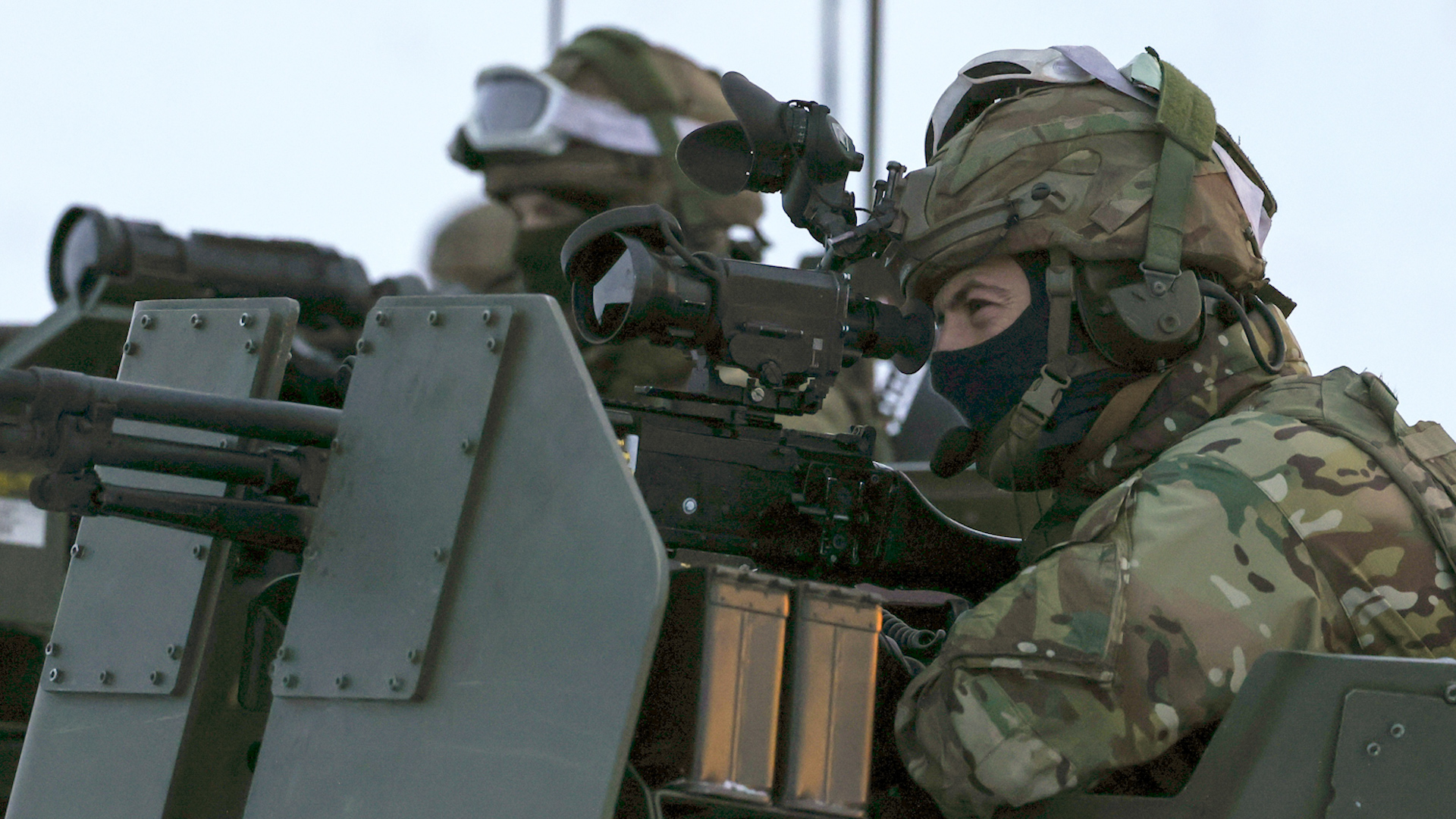 Troops train at Camp Viking in Norway (Picture: MOD).