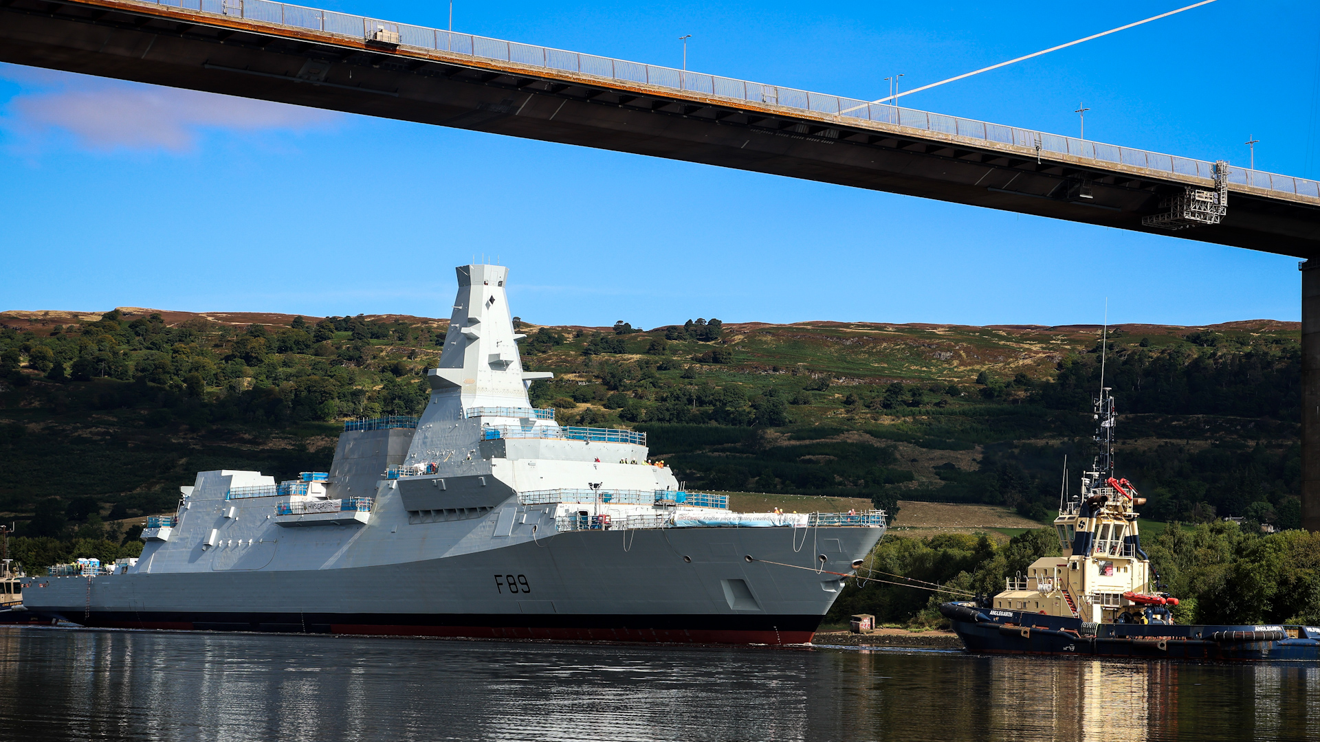 Type 26 Frigate HMS Cardiff is under construction, and scheduled to enter service before 2030