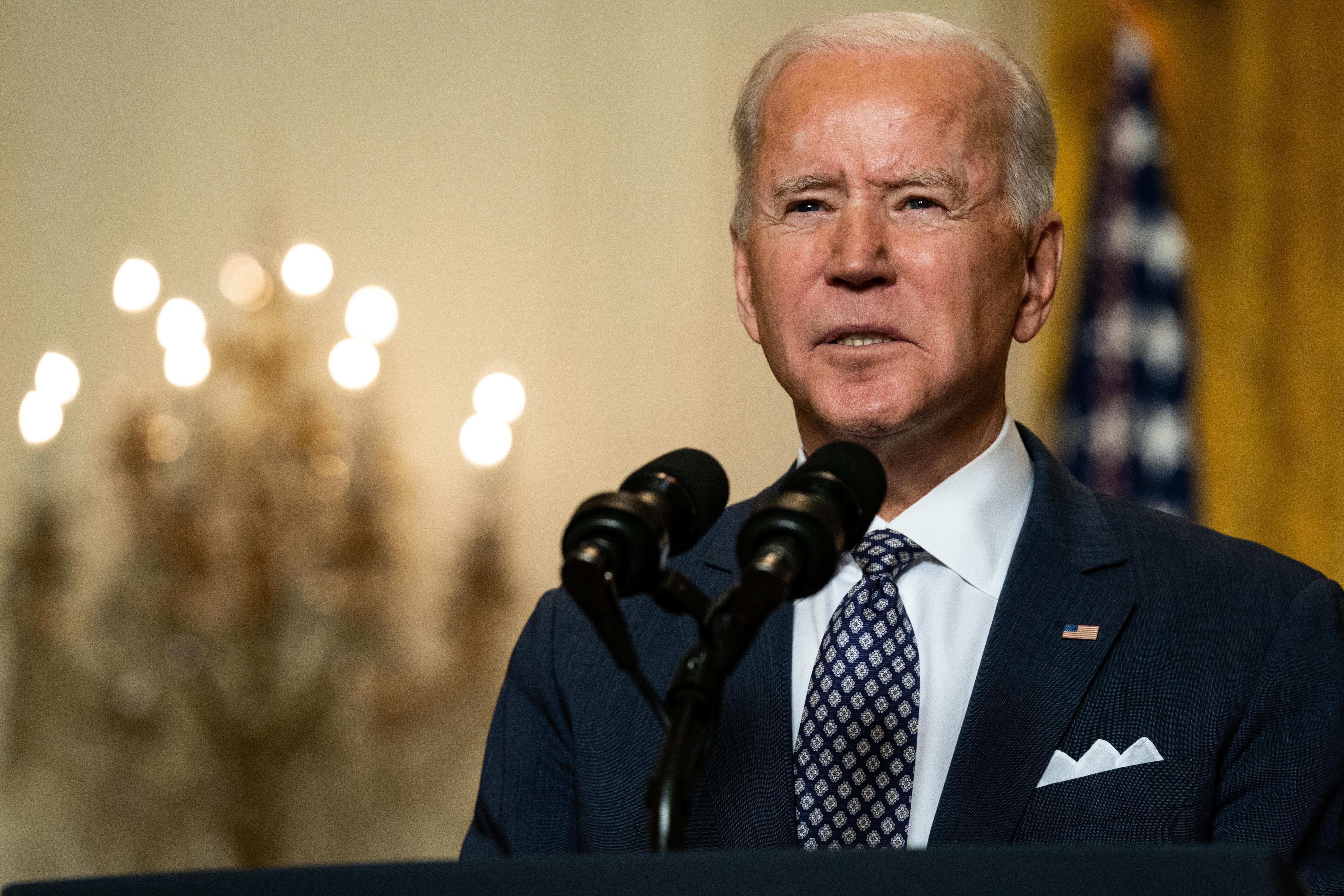 President Biden came into office saying that a return to the deal was a priority (Picture: PA).