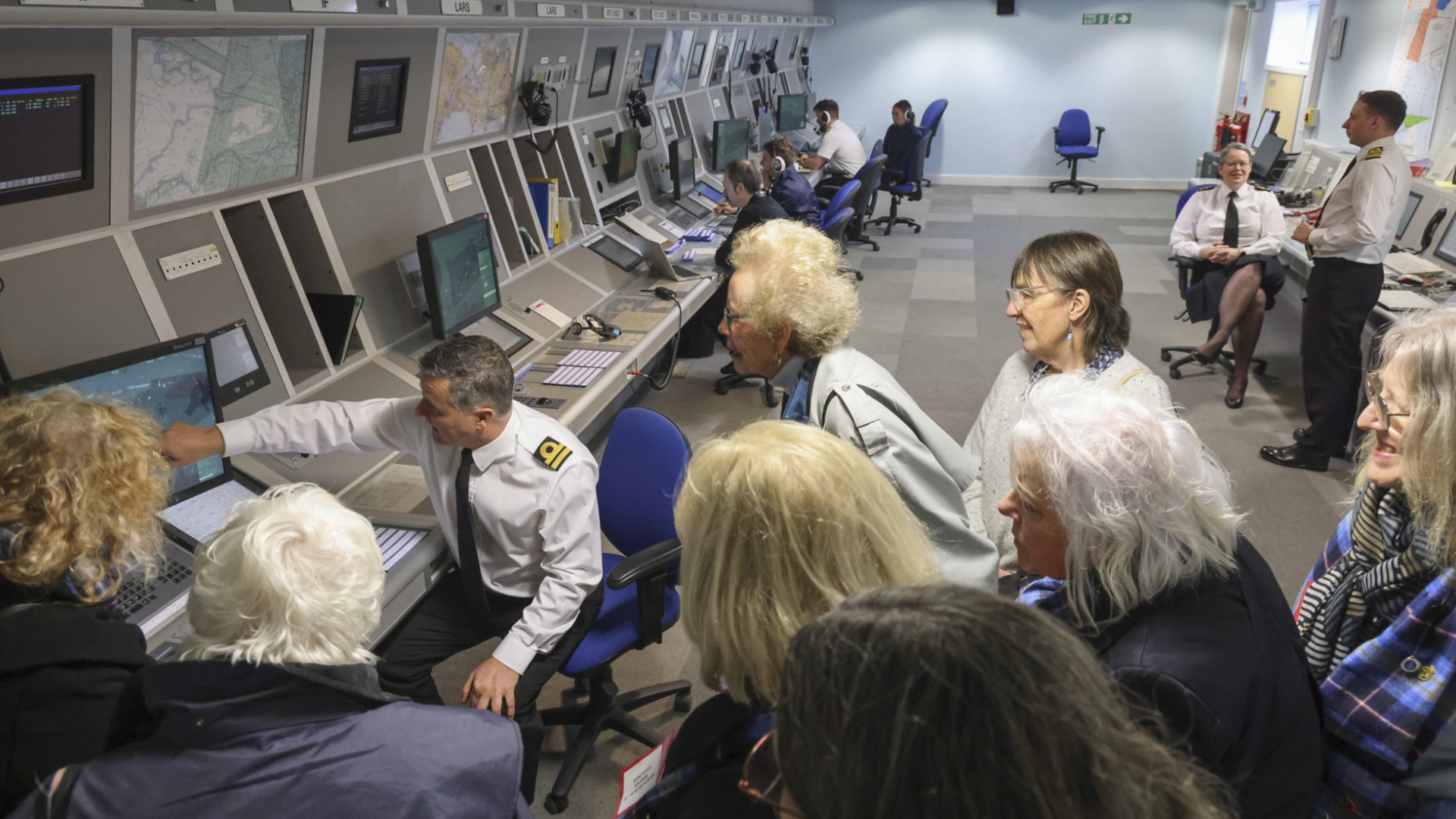 Wrens visit Yeovilton CREDIT ROYAL NAVY 130324