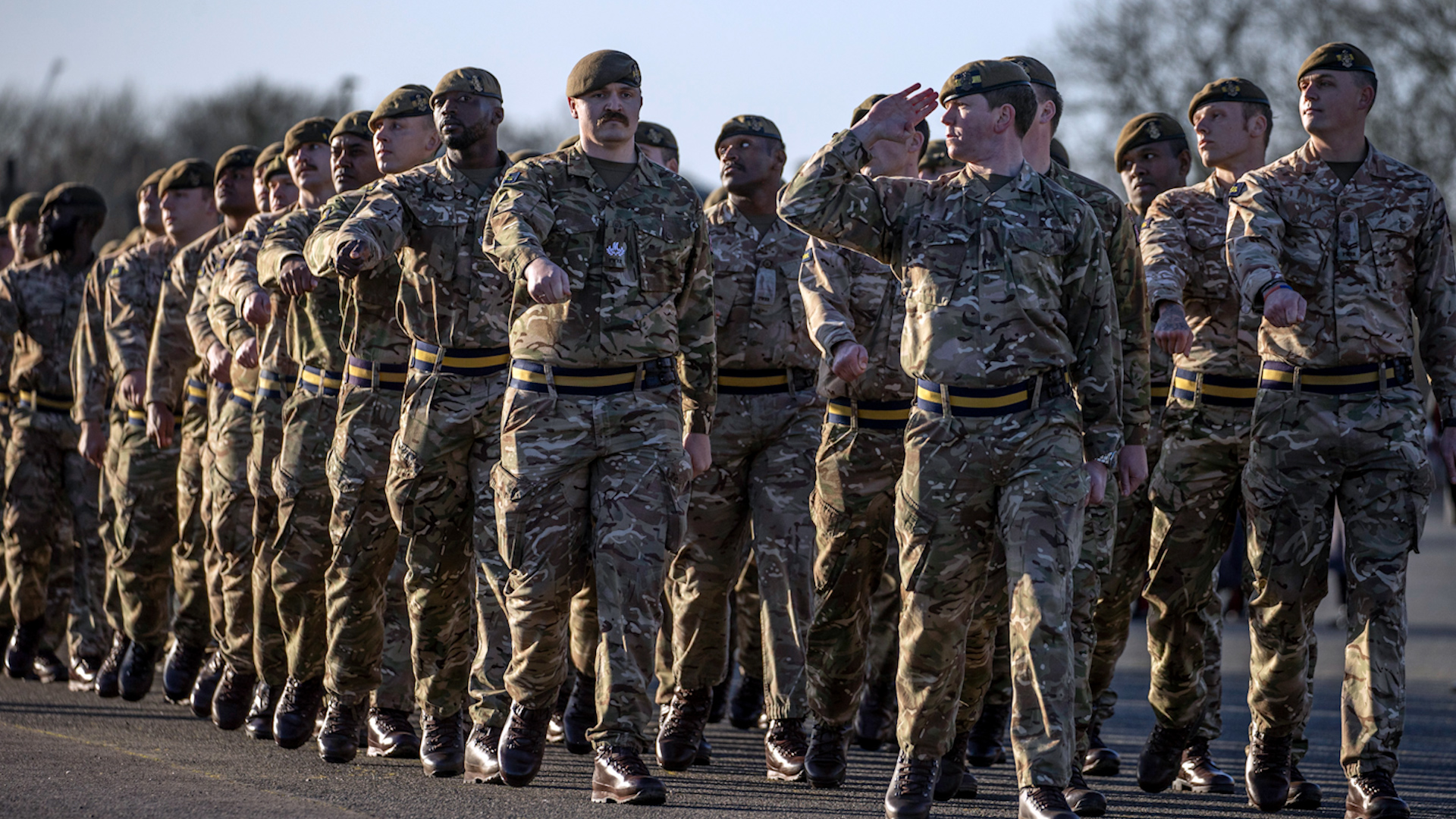 medal parade at the Royal Artillery Barracks for personnel deployed on Op Elgin 26012024 CREDIT MOD.jpg