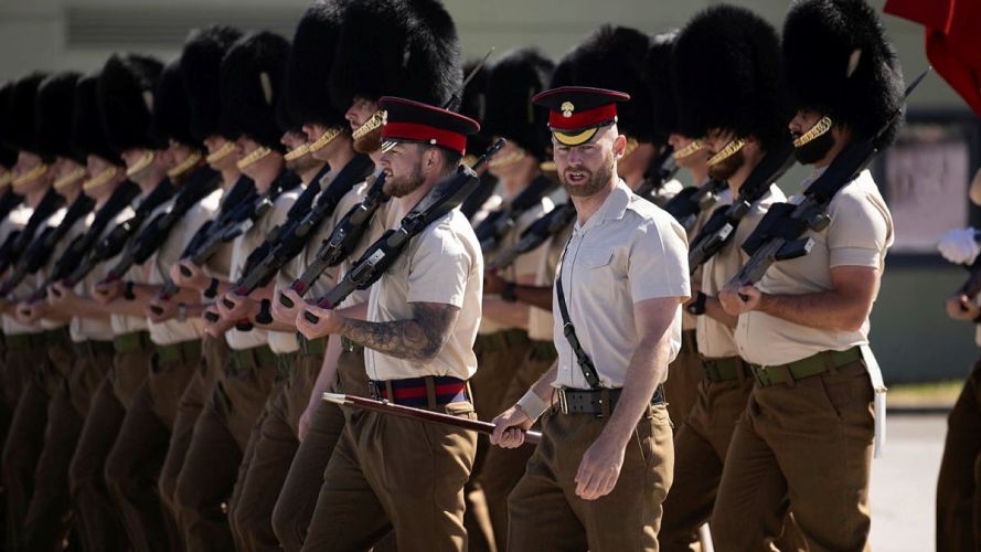 Personnel taking part in the rehearsal included both experienced ceremonial soldiers and those new to the role, all of whom contributed to maintaining the exacting standards expected of the Household Division Personnel taking part in the rehearsal included both experienced ceremonial soldiers and those new to the role, all of whom contributed to maintaining the exacting standards expected of the Household Division