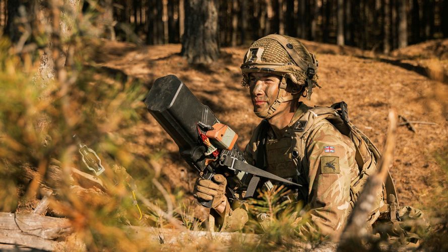 But the US troops didn't have it all their own way as some of the paras were equipped with Drone Guns, which break the link between the drone and its pilot But the US troops didn't have it all their own way as some of the paras were equipped with Drone Guns, which break the link between the drone and its pilot