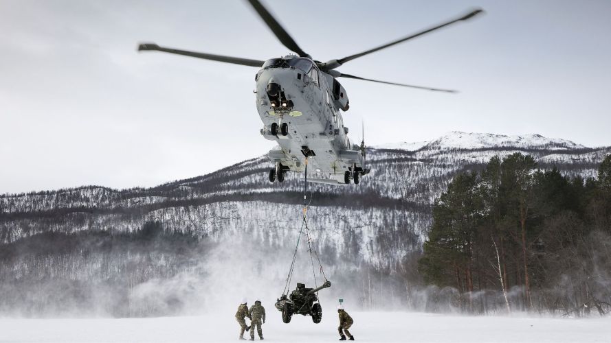 29 Commando have been conducting load lifting training at Camp Viking under Exercise Cold Response 29 Commando have been conducting load lifting training at Camp Viking under Exercise Cold Response