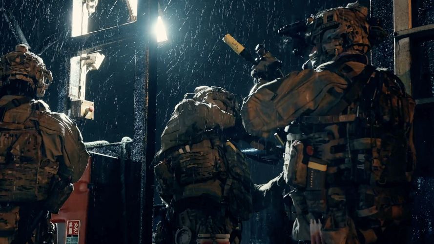 This tactic is a fundamental aspect of Close Quarters Battle (CQB) in maritime interdiction This tactic is a fundamental aspect of Close Quarters Battle (CQB) in maritime interdiction