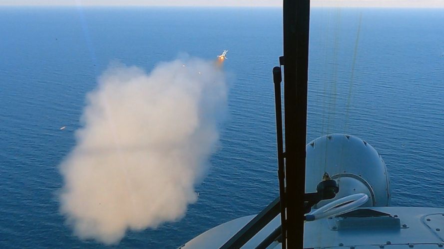 A Martlet missile seen through the windscreen of a Wildcat attack helicopter after being launched during Exercise Wildfire in the South of France A Martlet missile seen through the windscreen of a Wildcat attack helicopter after being launched during Exercise Wildfire in the South of France