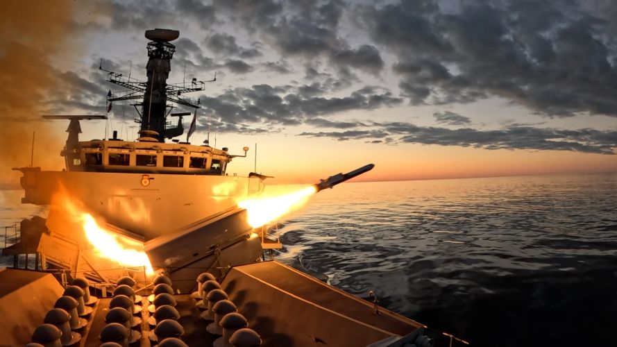 HMS Somerset fires the first Naval Strike Missile during Exercise Aegir 25 in September (Picture: Royal Navy) HMS Somerset returns home to Plymouth
