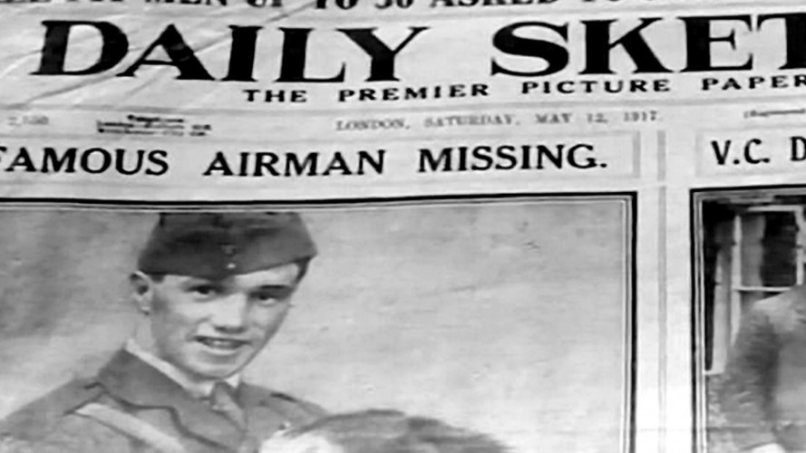 The Royal Flying Corps hero was popular with the public because of his "lone wolf" style of combat, flying by stalking enemies from below.