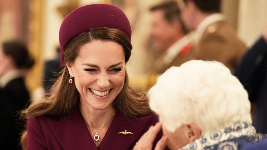 The Princess meets Second World War veterans during a tea party to mark the 80th anniversary of VE Day (Picture: PA) The Princess meets Second World War veterans during a tea party to mark the 80th anniversary of VE Day (Picture: PA)