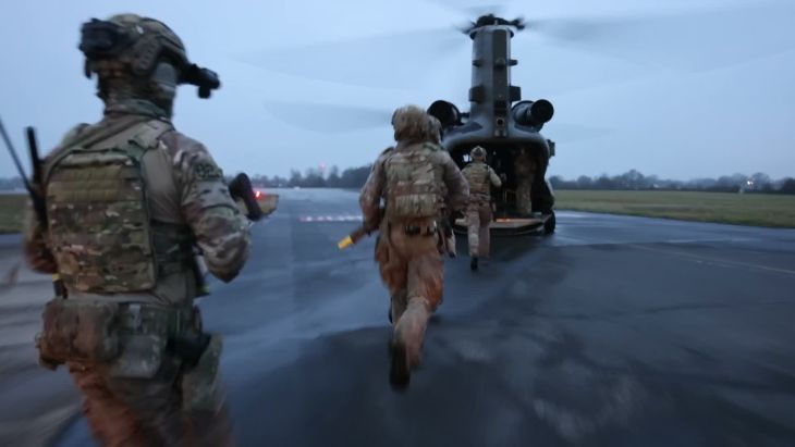 The personnel from SOCC are effectively Nato's first responders (Picture: BFBS)
