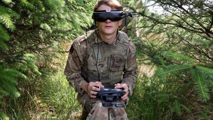 Junior ranks complete a drone course