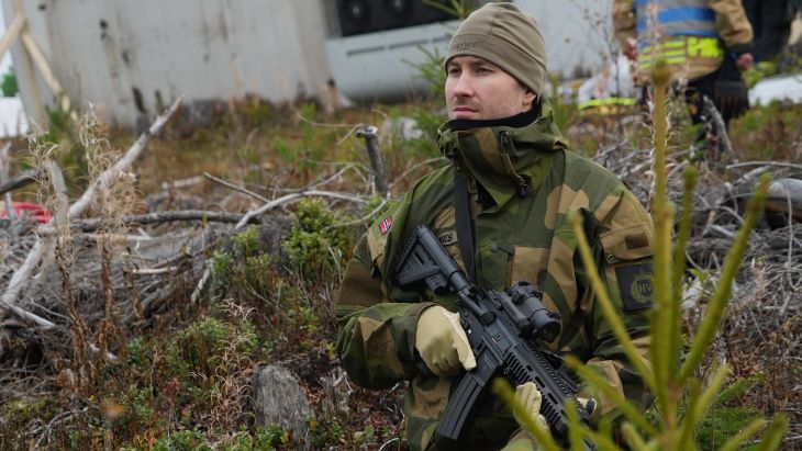 Norway and Sweden have their own versions of the Home Guard, which have a role to play in both peacetime and in war (Picture: BFBS)