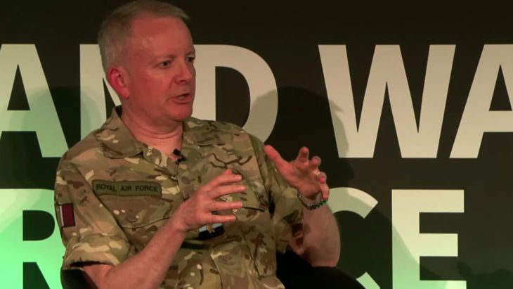 Air Chief Marshal Sir Richard Knighton Royal United Services Institute's Land Warfare Conference 250626 CREDIT RUSI