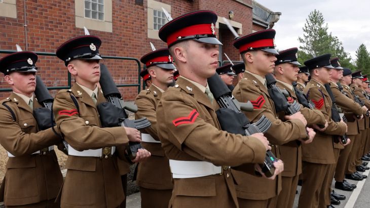 Army Foundation College Harrogate Graduation 030926 CREDIT BFBS