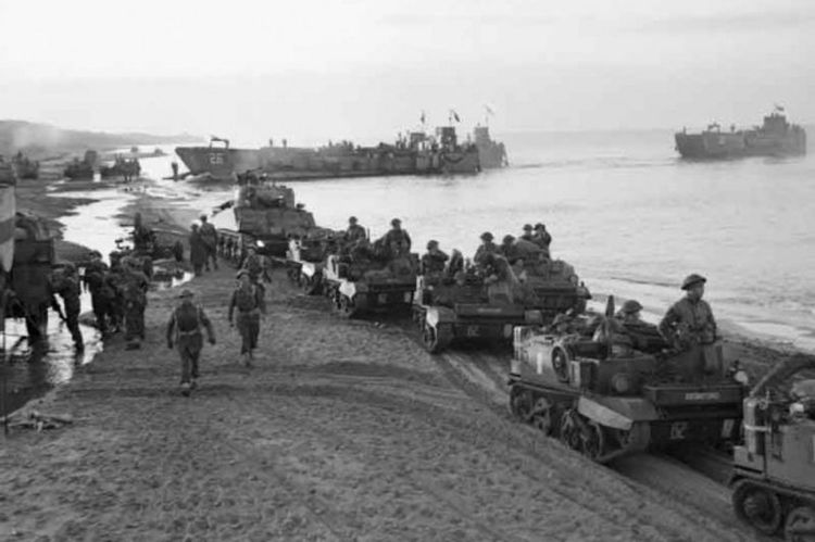Allied forces at Anzio Beachead - 22nd Jan 1944 Allied forces at Anzio Beachead - 22nd Jan 1944
