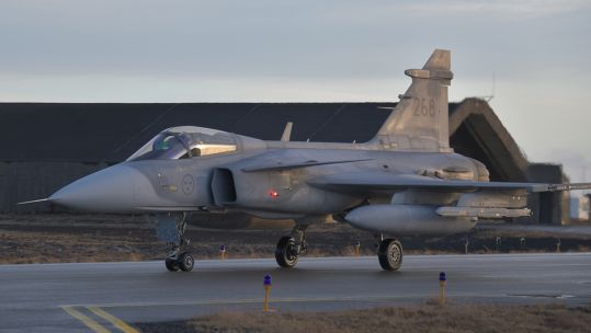 Keflavík Air Base will be the jets' new home for the next few weeks