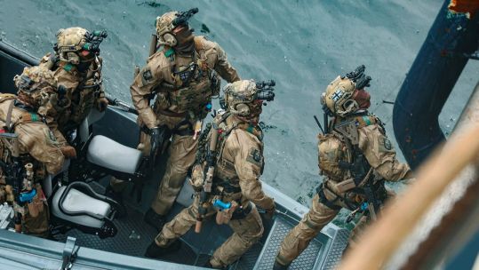 For the first time since the Second World War, the Royal Marines have returned to the Faroe Islands (Picture: MOD)