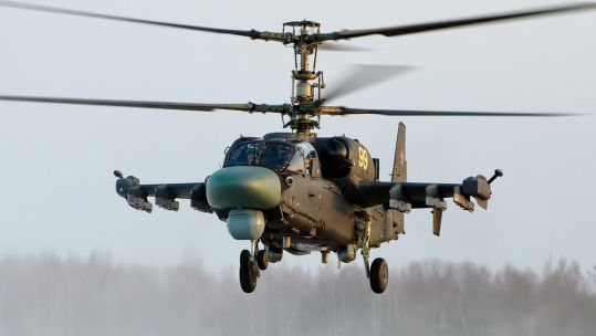The Kamov Ka-52 is the more modern two-seat variant of the Ka-50