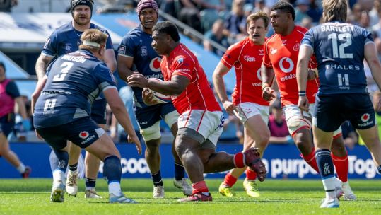He came on as an impact player in the club's opening win of the season against Leicester Tigers (Picture: Alligin Photography)