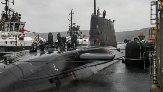 HMS Agamemnon's role will be to safeguard submarines carrying the UK's nuclear deterrent (Picture: MOD)