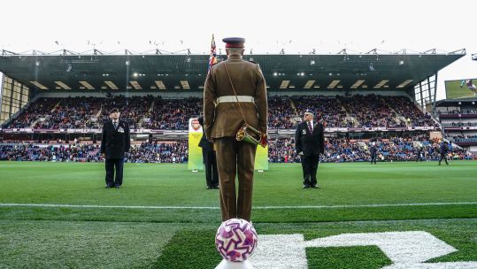 Burnley FC has a strong veteran presence - including on match days