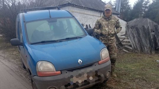 Vehicles like the Renault Kangoo are a less obvious target for Russian drone operators (Picture: Armed Forces of Ukraine)