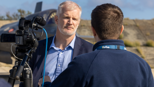 The Armed Forces Minister told BFBS Forces News reporter Will Hollis that the future of bases like RAF Akrotiri are "not in question"