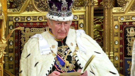 King Charles delivered the speech in parliament announcing the government's agenda