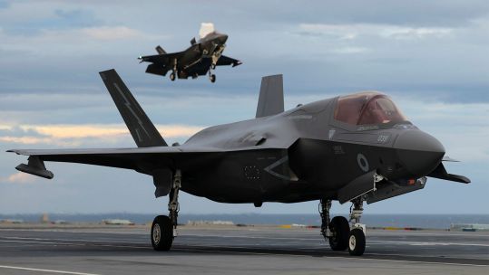 The F-35B is a multi-role fighter, capable of fulfilling air-to-air and air-to-ground roles as well as intelligence-gathering and electronic warfare (Picture: MOD)