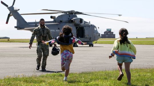 The survey was sent to 27,710 regular service personnel who were married or in a civil partnership, to which 4,245 responded (Picture: MOD)