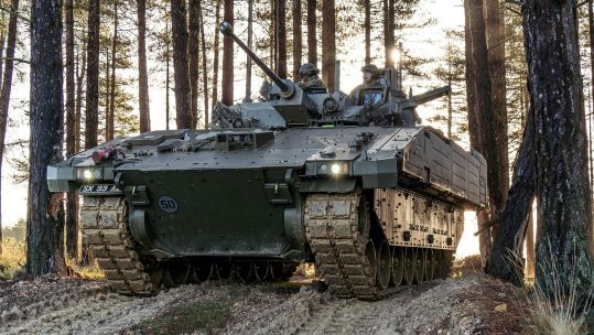 Trials have been paused since November after more than 30 soldiers became sick and ill while operating the vehicle