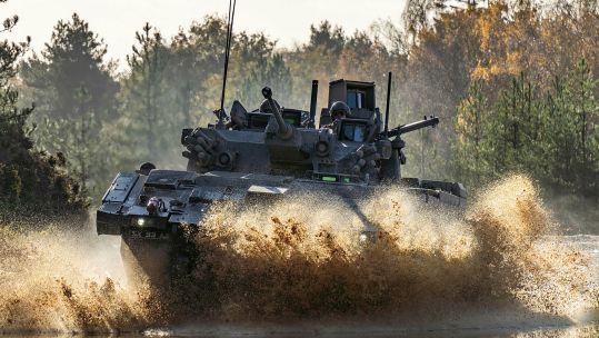 Ajax is designed for recce units and the Royal Artillery - both of which need a superior off-road capability combined in a reliable package