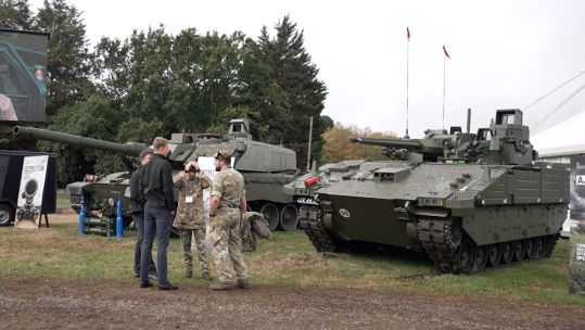 Challenger 3 and Ajax must come under the "exquisite" category the National Armaments Director was talking about, because they need to be high-end in order to deliver the required capability (Picture: BFBS)