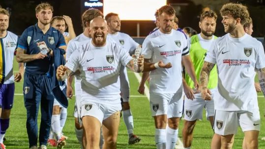 18102026 Royal Marines celebrate win v RAAF Credit Royal Marines Football Association.jpg