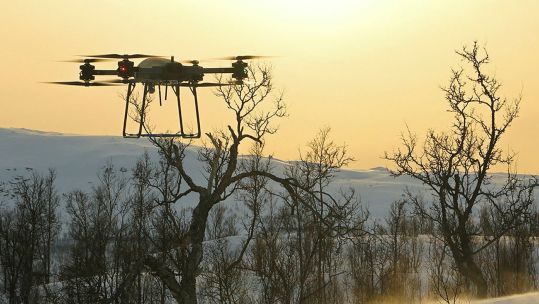 The Malloy T-150 can lift up to 63kg and is used for last-mile resupply to Commando units on the ground