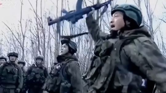 200226 North Koreans fighting for Russia CREDIT NORTH KOREAN TV