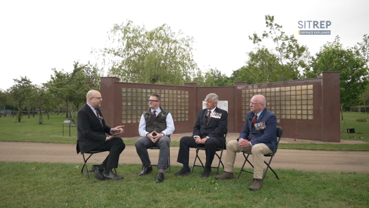 Sitrep live at NMA CRED BFBS