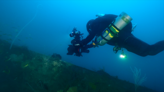 Hell Ship Hofuku Maru wreck site 2025 (Picture: Hellships Memorial Foundation)