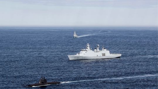 Conducted as part of 'Arctic Sentry' activities, Dynamic Mongoose aims to bolster readiness in this key region (Picture: Nato MARCOM)