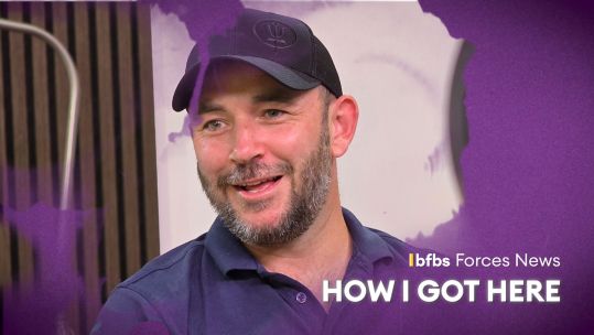 211125 Ryan Knight How I Got Here cover photo CREDIT BFBS