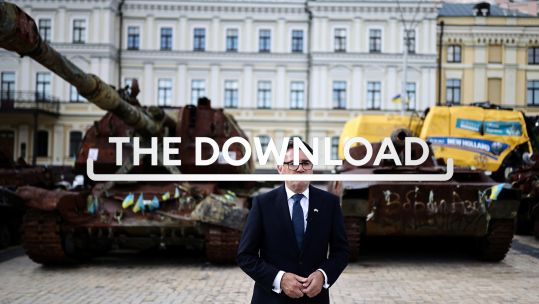 PM Andy Burnham in Kyiv Download TN (Picture: PA)