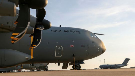 According to the RAF, the UK's military air mobility capability is not diminished by these works (Picture: MOD)