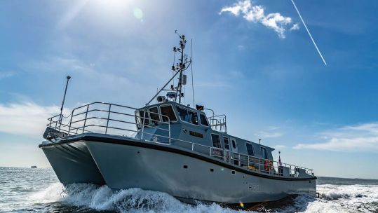 HMS Magpie conducts survey operations in the UK's coastal waters (Picture: Royal Navy)