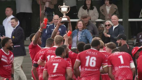 26092026 Army win Inter Services rugby league Credit BFBS