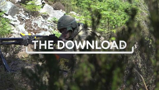 Light Dragoons training with Jackal 3 in Galloway Forest in Scotland Download TN