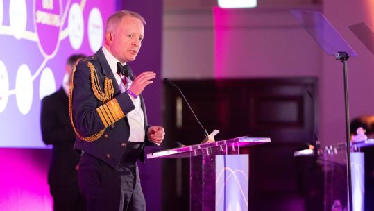 "As I look around the world today, we are going to ask more of them and ask them to do different things," said Sir Rich